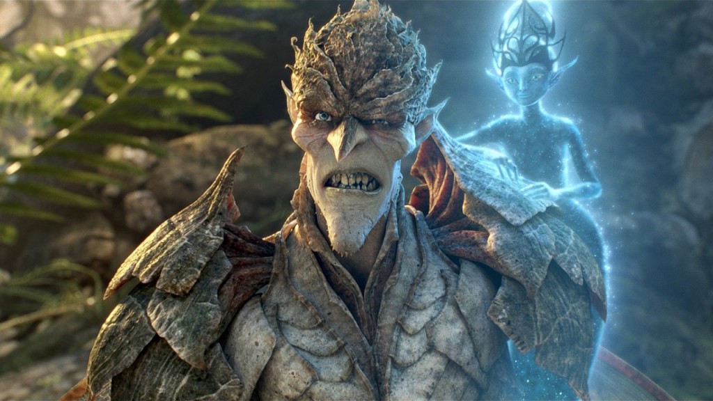 Bog King (voice of Alan Cumming) is fiercely opposed to a powerful potion that’s created by the Sugar Plum Fairy (voice of Kristin Chenoweth). "Strange Magic,” a madcap fairy tale musical inspired by “A Midsummer Night's Dream,” will be released by Touchstone Pictures on Jan. 23, 2015. (Strange Magic © & TM 2014 Lucasfilm Ltd. All Rights Reserved.)