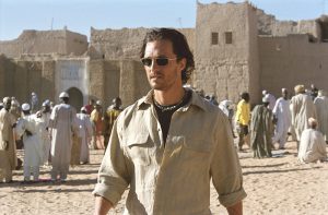 متیو مک کانهی در حال ایفای نقش در فیلم صحرا
